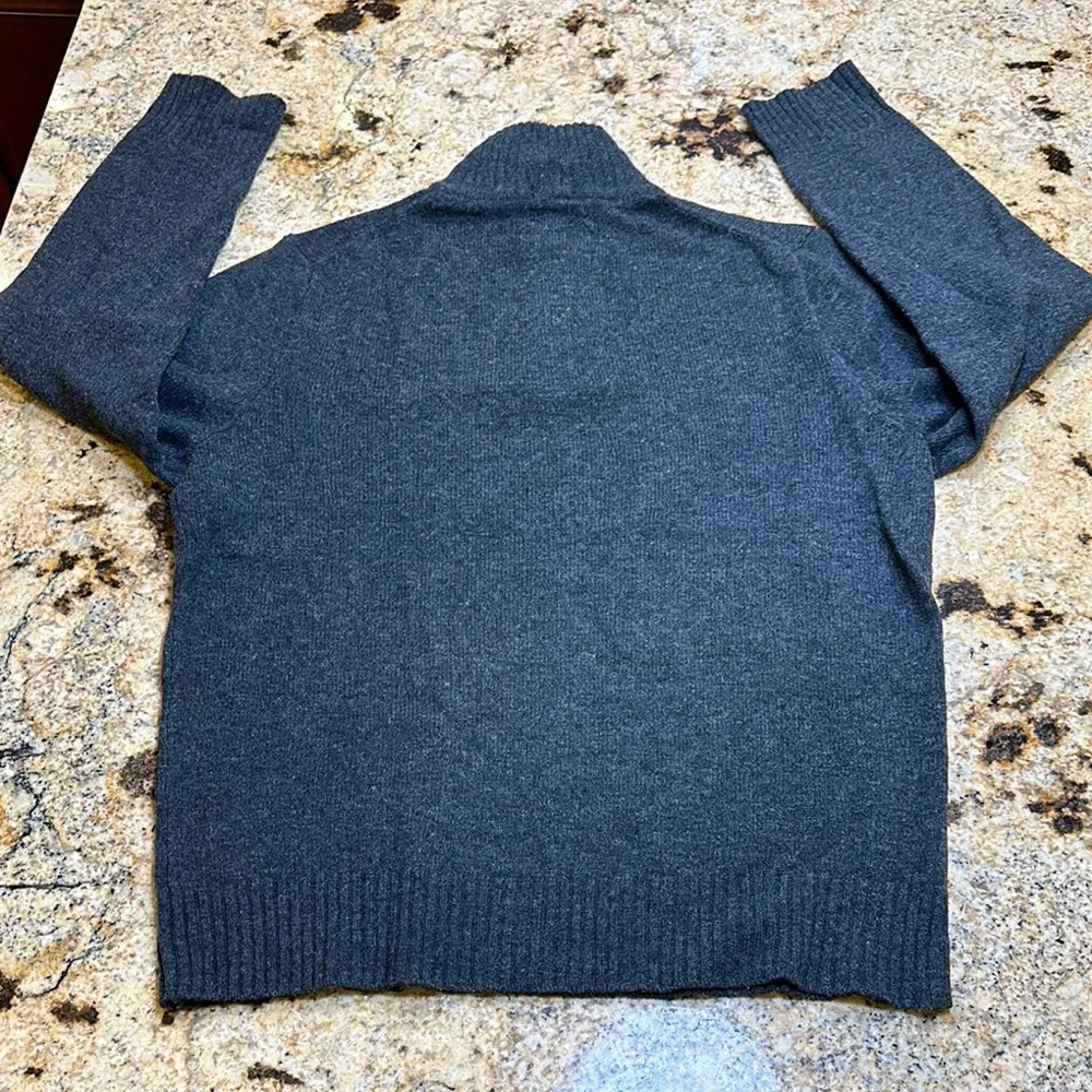 J. Crew 1/4 Zip Wool Sweater